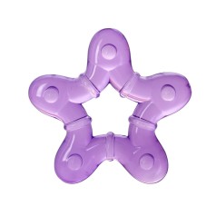 Прорезыватель силиконовый 4005_фиолетовая звездочка