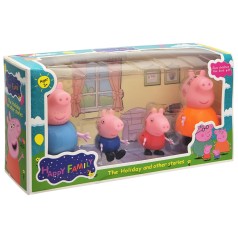 Ігровий набір фігурок Сім'я Свинки Пеппи YM 665-10 рухливі деталі