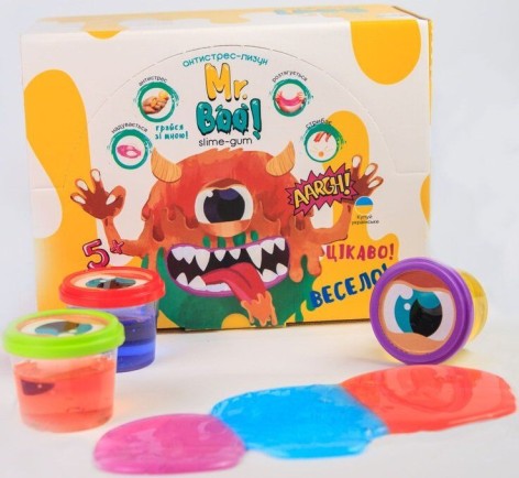 Антистрес-лизун Mr Boo "ОКО" A80015