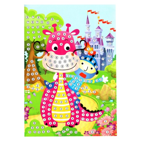 Дитяча мозаїка за номерами 