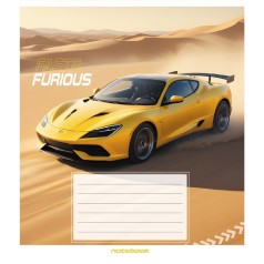 Зошит загальний "В пустелі" 060-590423K-2 в клітинку, 60 аркушів