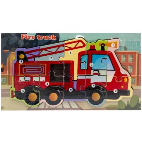 Дерев'яний пазл-вкладиш 