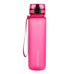 Бутылка для воды UZSPACE 3038(Pink) 1000 мл, розовая