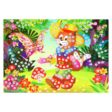 Детская мозаика по номерам 