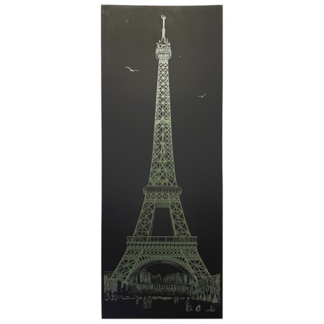 Гравюра панорама 