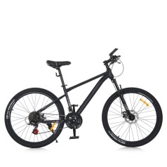 Велосипед SKD75 MTB 2605-1, 26 дюймов, стальная рама 16 Sunrun 24SP черный