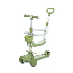 Самокат детский трехколесный 5 в 1 JR3-133-GR, колеса со светом