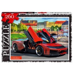 Пазл класичний "Спорткар" С260-14-15, 260 елементів