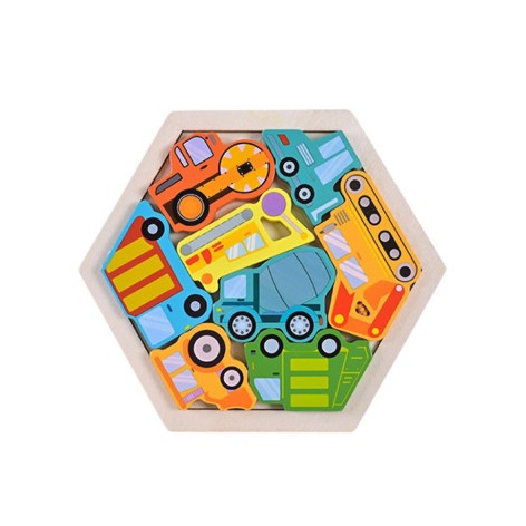 Дитячий дерев’яний пазл вкладиш 