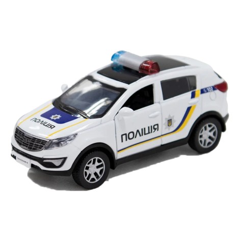 Автомодель детская KIA SPORTAGE R-ПОЛИЦИЯ TechnoDrive 250293 инерционная