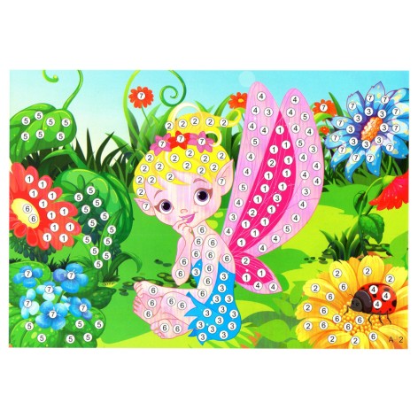 Детская мозаика по номерам 