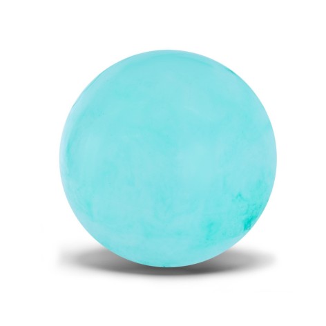 Дитячий гумовий м'яч PB25119(Turquoise) бірюзовий, 22 см, 70 грам