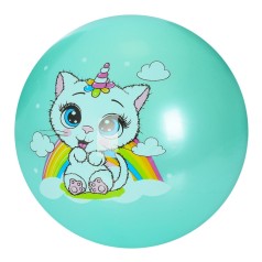 М'яч дитячий Bambi MS 3510 9 дюймів  Бірюзовий