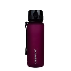 Пляшка для води UZSPACE 3053(Burgundy) 800 мл, бордова
