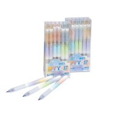 Ручка автоматична "пише-стирає" 33302 синя, упаковка 12 шт 