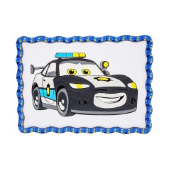 Дитячий набір для розпису по дереву "Поліцейська машинка" Puz-22952 формат А4