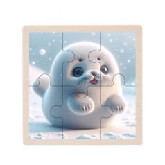 Детский деревянный пазл-вкладыш 