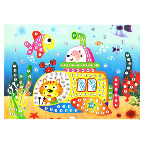 Детская мозаика по номерам 