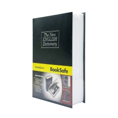 Сейф-книга з ключем для зберігання KBS-802(Black) середня, 24х15,5х5,5 см