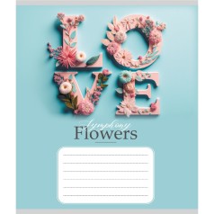 Зошит учнівський "Квілінг" 024-550375K-1 в клітинку, 24 аркуші