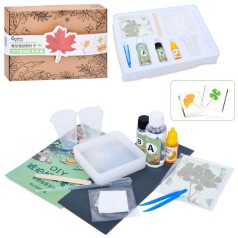 Дитячий набір для творчості "Сухоцвіт" FG231102005M, пінцет, фарба, застигаюча рідина