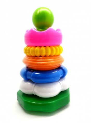 Детская развивающая пирамидка №2 1-080, 7 деталей