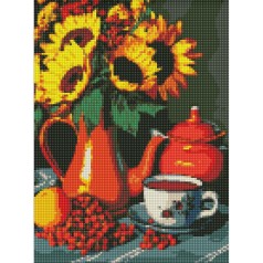 УЦІНКА! Алмазна мозаїка "Чавання влітку" ©art_selena_ua AMO7810-UC 30х40 см