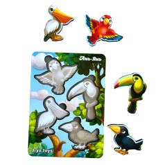 Дерев'яний пазл-вкладиш 