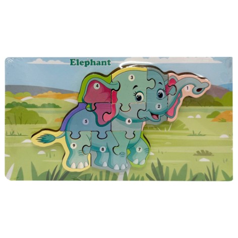 Дерев'яний пазл-вкладиш 