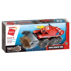 Конструктор Qman 1410-1-8 Пожежна техніка, 79 дет  Super Scraper Tank
