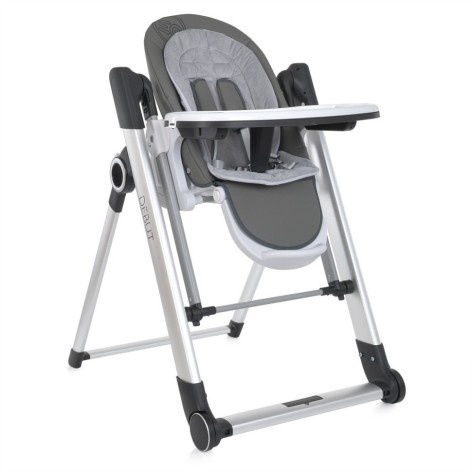 Стільчик-гойдалка для годування ME 1102 DEBUT Serious Gray