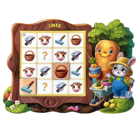 Детская настольная игра "Судоку" (ПСД297) PSD297, 70 фишек