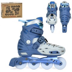 Дитячі розсувні ролики A4155-L-BL, розмір 35-38