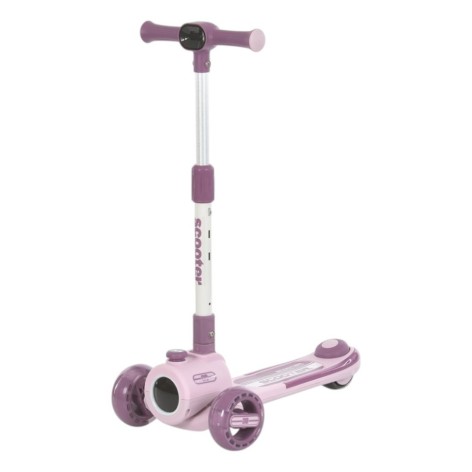 Самокат детский трехколесный JR3-135-P, колеса со светом