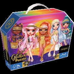 Пазли - (70 елм.) Глітерні - 