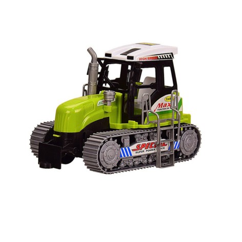 Трактор детский инерционный 668 в слюде Оливковый