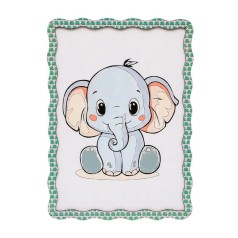 Дитячий набір для розпису по дереву "Слоник" Puz-22949 формат А4