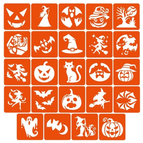 Набір трафаретів для біо-тату 