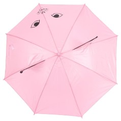 Детский зонт-трость с ушками SY-13(Pink) 60 см