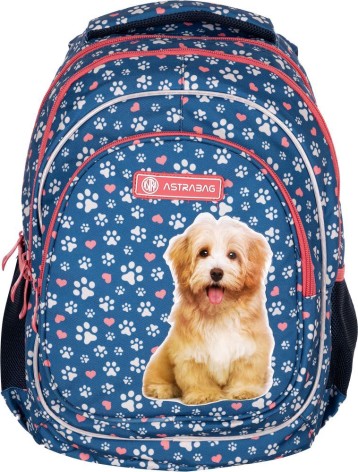 Рюкзак Astrabag Cute puppy (39х28х15 см)