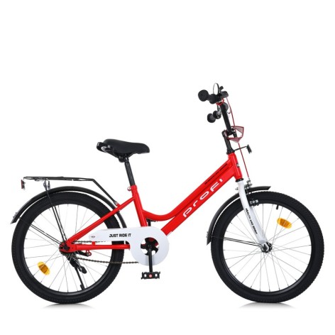 Велосипед дитячий MB 20031-1, 20 дюймів, червоно-білий