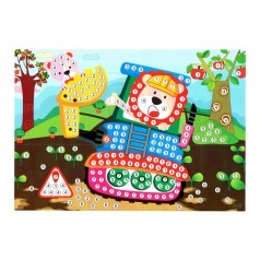 Дитяча мозаїка за номерами 