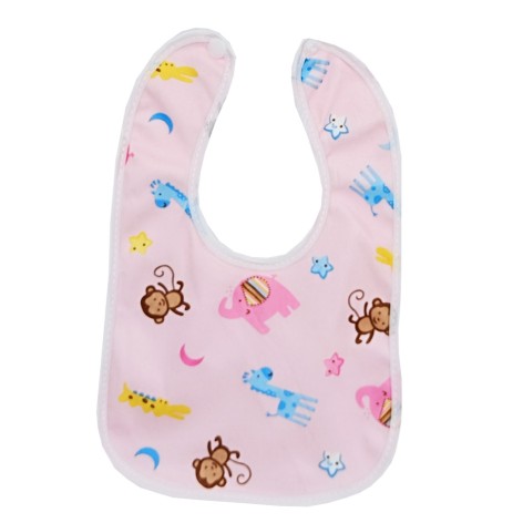 Дитячий тканинний слинявчик MGZ-0600-2 на кнопці