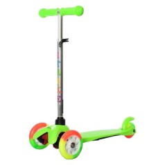 Дитячий самокат iTrike BB 3-013-4-A-GR MINI колеса, що світяться