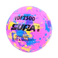 М'яч волейбольний MS 3885(Pink) діаметр 21,3 см, ПВХ, 260-280 грам