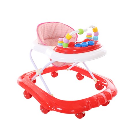 Ходунки детские BW2306 с погремушками 72x60x62 см Красный