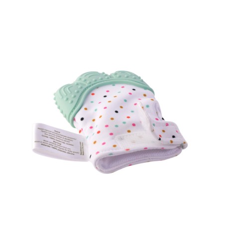 Дитячий прорізувач-рукавичка 4090_бірюзовий