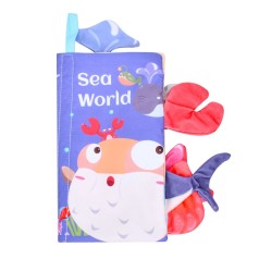 Розвиваюча книжка-шуршалка 668-230(Sea world) англійські слова