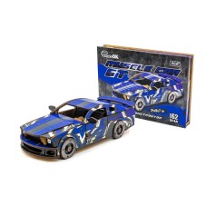 Дерев'яний 3D конструктор Mustang GT Puz-00642, 162 деталей