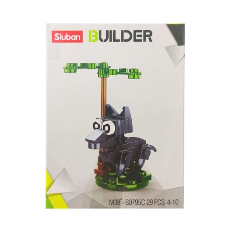 Детский конструктор Транспорт SLUBAN M38-B0795, транспорт, фигурка M38-B0795C